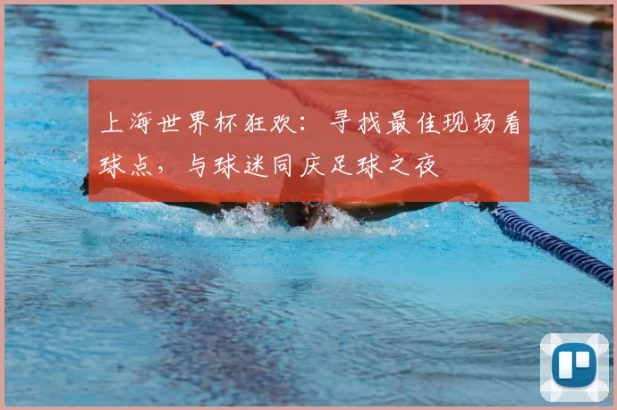上海世界杯狂欢:寻找最佳现场看球点,与球迷同庆足球之夜